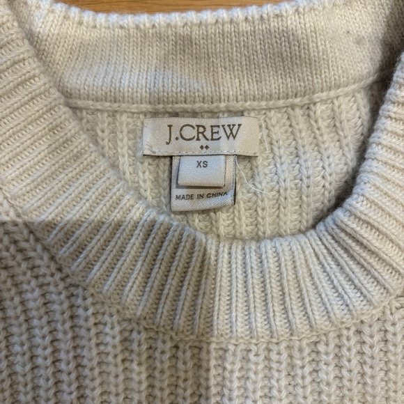 J.Crew Rib Knit Sleeveless Crew Neck Sweater Cotton & Merino Wool Blend - Picture 9 of 13